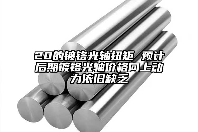 20的镀铬光轴扭矩 预计后期镀铬光轴...